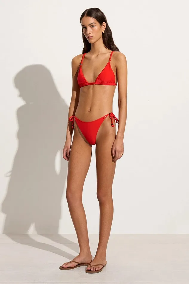 Faithfull The Brand Swim Dua Bikini Bottoms Salsa 8211 Final Sale 8211 Women Faithfull The Brand Swim Dua Bikini Bottoms Salsa 8211 Final Sale 8211 Women