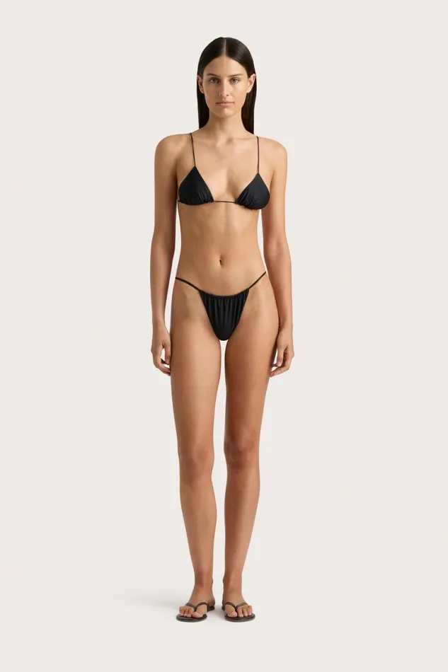 Faithfull The Brand Swim Elea Bikini Top Black 8211 Women