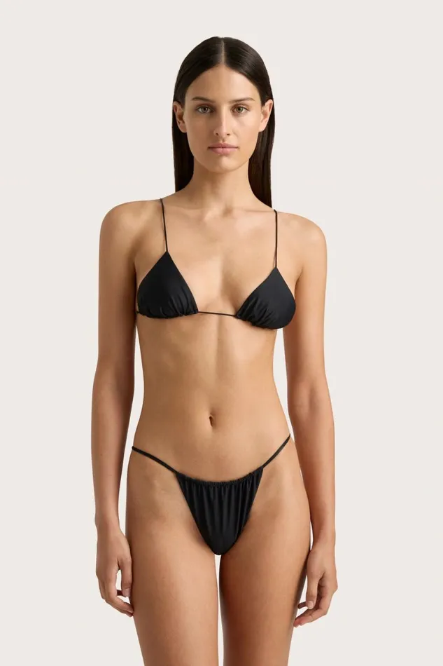Faithfull The Brand Swim Elea Bikini Top Black 8211 Women Faithfull The Brand Swim Elea Bikini Top Black 8211 Women