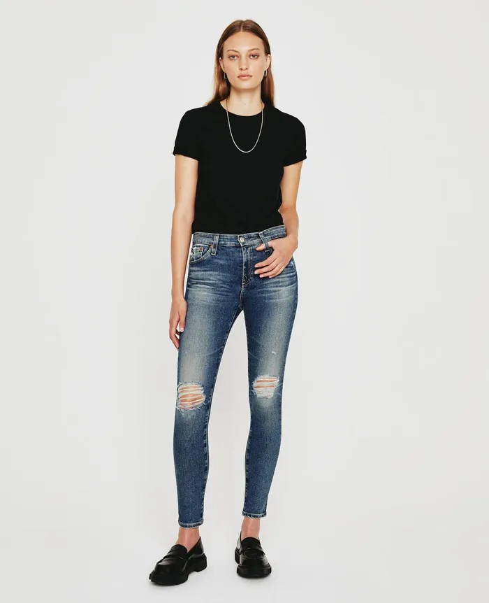 Farrah Skinny Ankle 15 Years Mural Women AG Jeans Denim