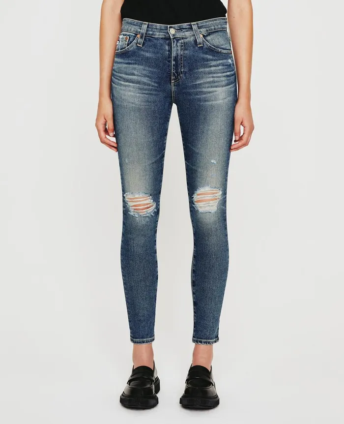 Farrah Skinny Ankle 15 Years Mural Women AG Jeans Denim Farrah Skinny Ankle 15 Years Mural Women AG Jeans Denim