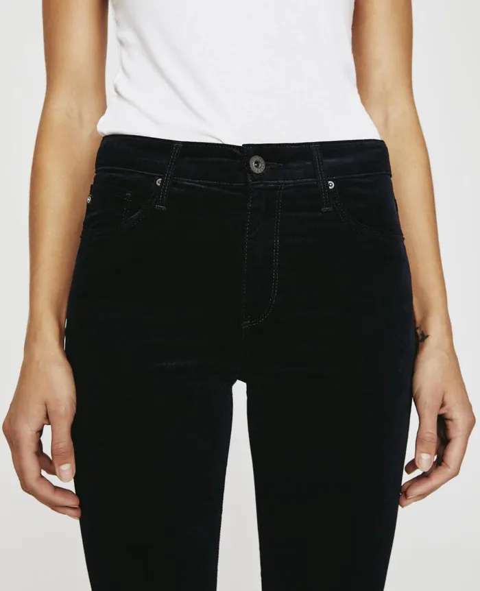 Farrah Skinny Super Black Women AG Jeans Pants Farrah Skinny Super Black Women AG Jeans Pants