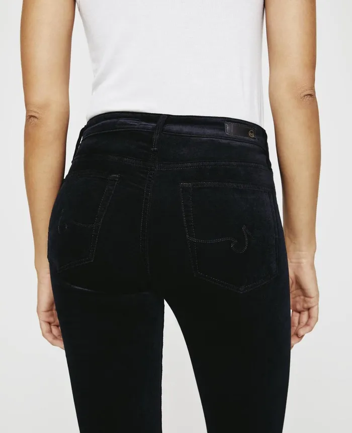 Farrah Skinny Super Black Women AG Jeans Pants Farrah Skinny Super Black Women AG Jeans Pants