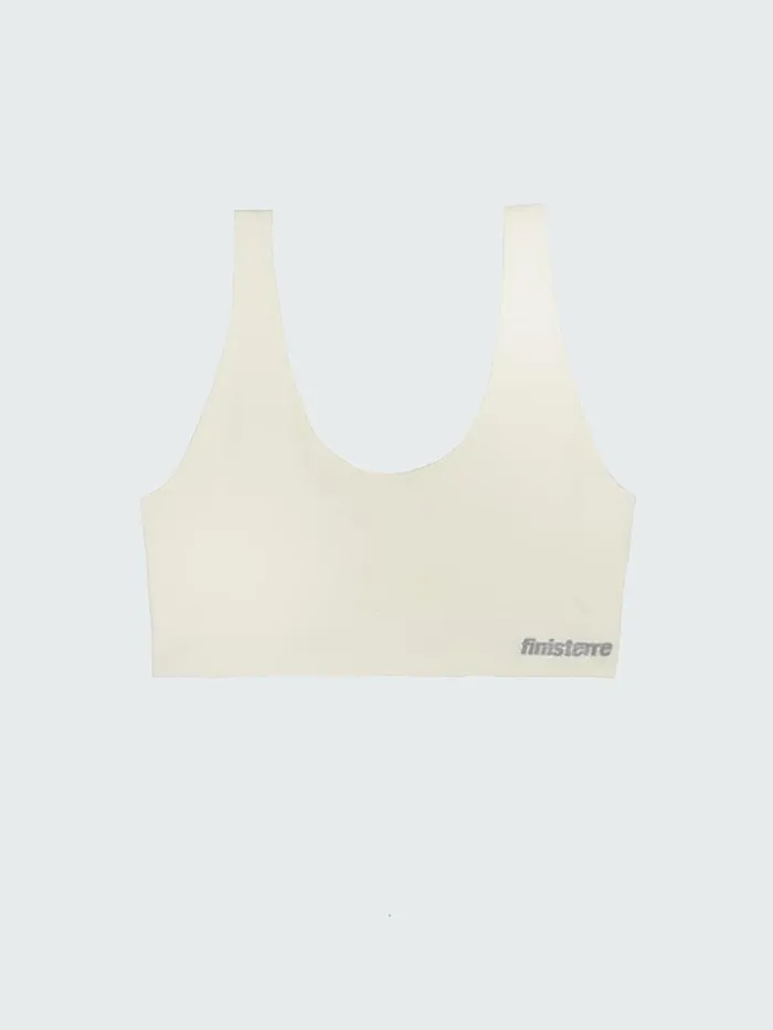 Finisterre Base Layers and Underwear Women Sia Seamless Bralet Ecru