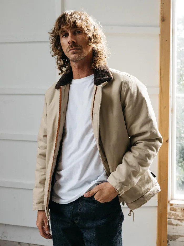 Finisterre Jackets and Coats Men Berings Deck Jacket Flint