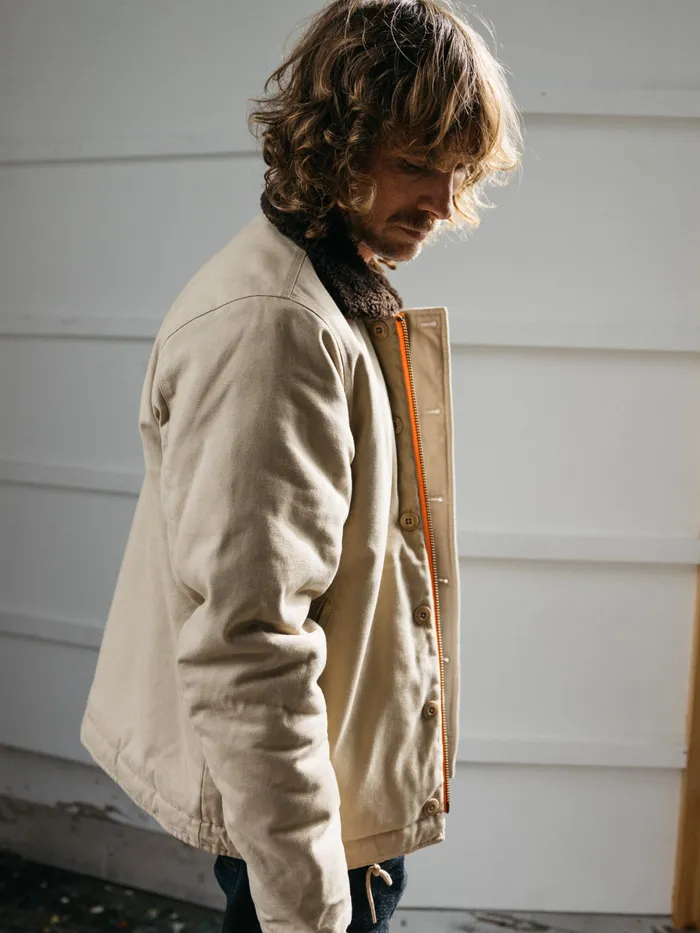 Finisterre Jackets and Coats Men Berings Deck Jacket Flint