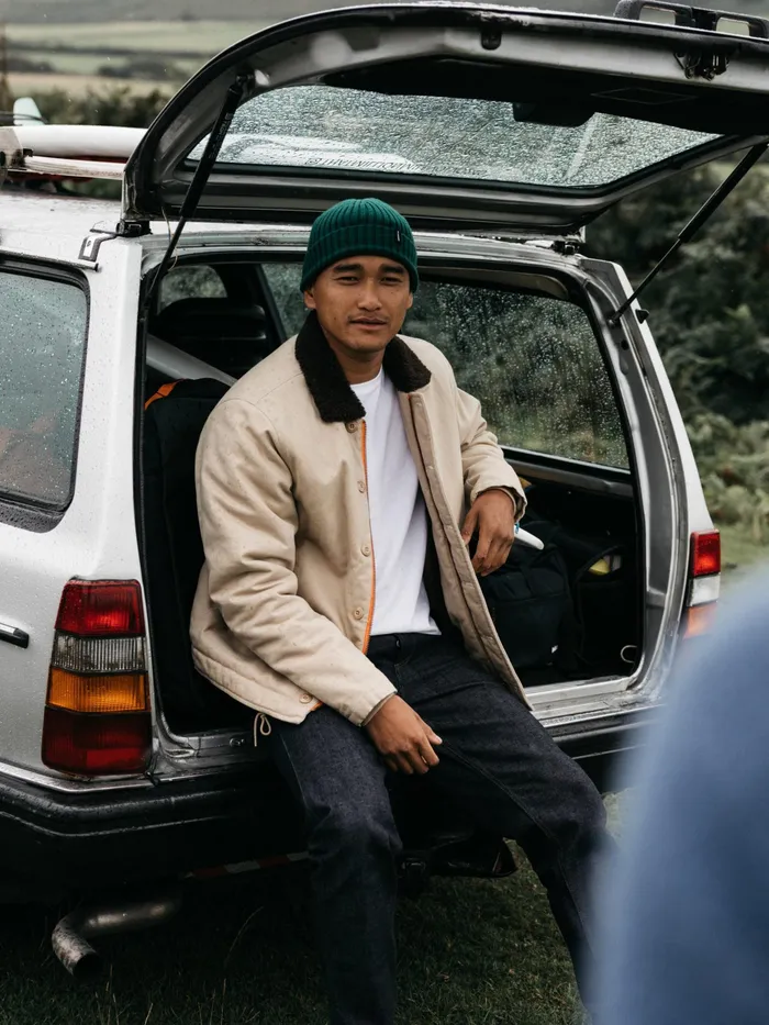 Finisterre Jackets and Coats Men Berings Deck Jacket Flint
