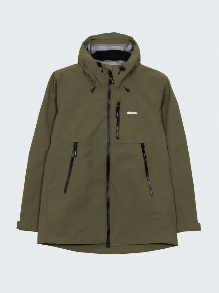 Finisterre Jackets and Coats Women Stormbird Waterproof Jacket Olive