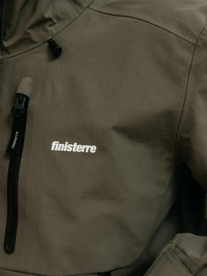 Finisterre Jackets and Coats Women Stormbird Waterproof Jacket Olive