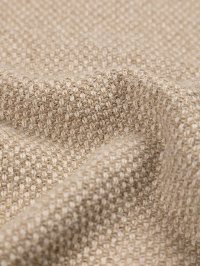 Finisterre Knitwear Men Barents Sweater Oatmeal