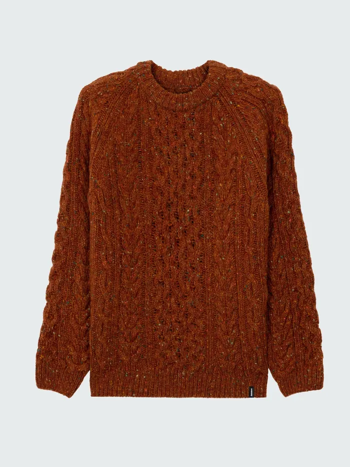 Finisterre Knitwear Men Cabet Sweater Copper