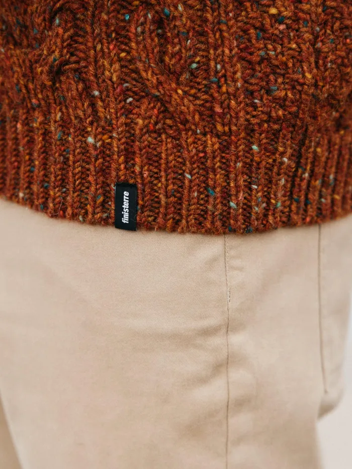 Finisterre Knitwear Men Cabet Sweater Copper