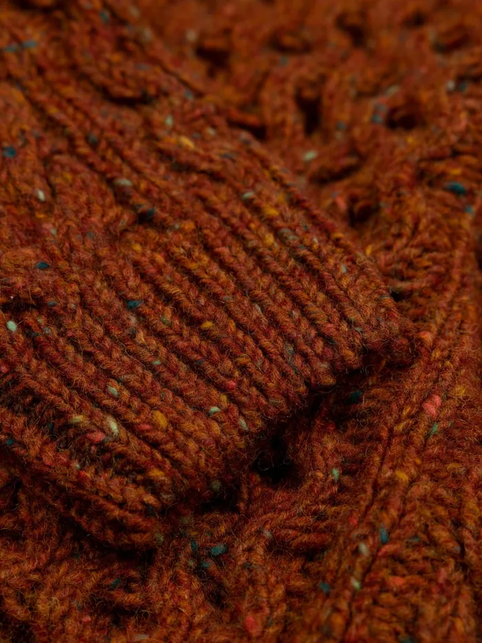Finisterre Knitwear Men Cabet Sweater Copper