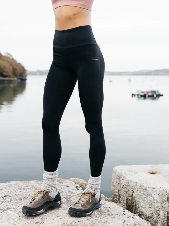Finisterre Pants Women Zennor Adventure Legging Black