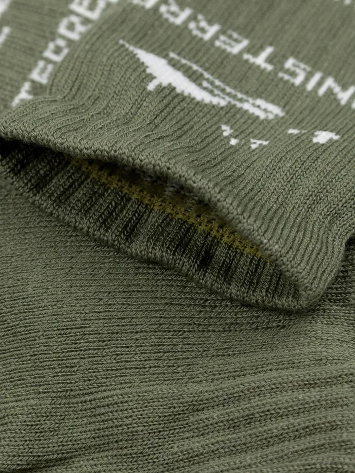 Finisterre Socks MenWomen Rossby Sports Sock Pendant Oliveecru