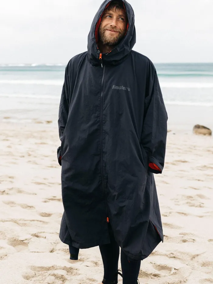 Finisterre Swim Shorts and Board Shorts MenWomen Tego Long Sleeve Robe Navyflame