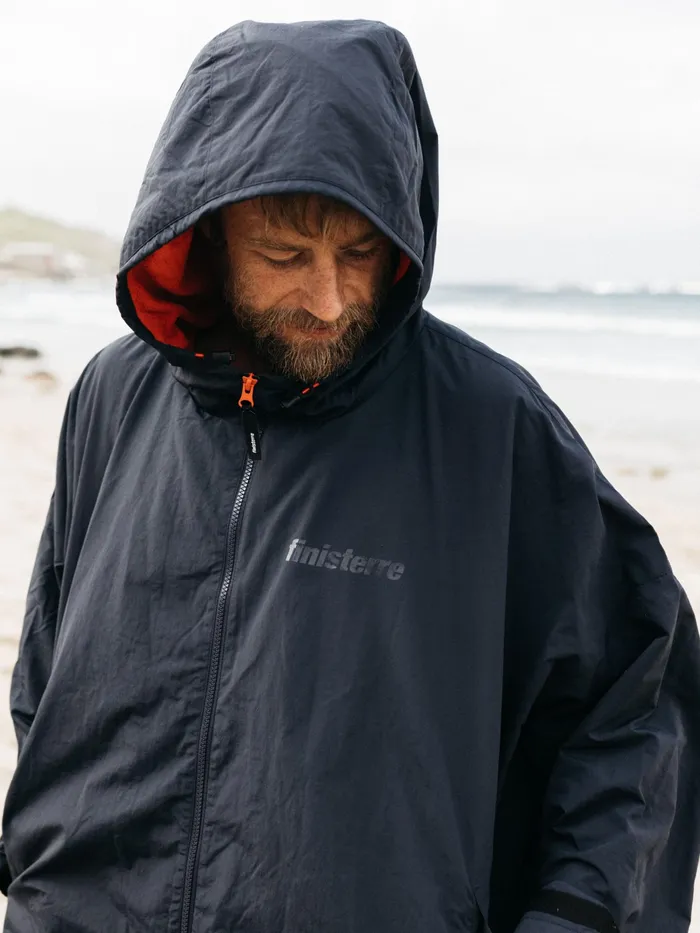 Finisterre Swim Shorts and Board Shorts MenWomen Tego Long Sleeve Robe Navyflame