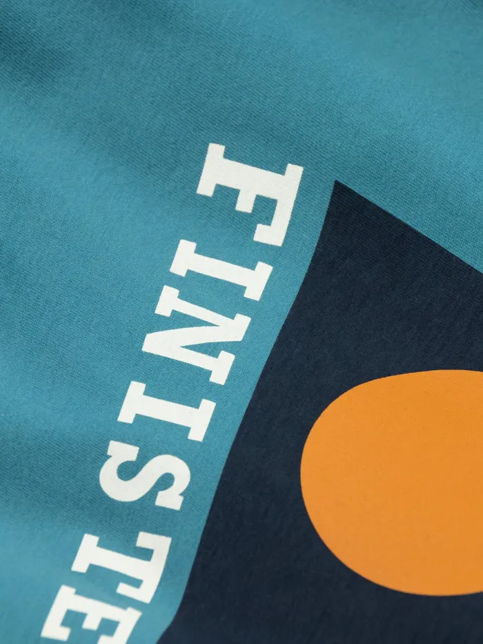 Finisterre TShirts Men Pendant TShirt Ocean Storm