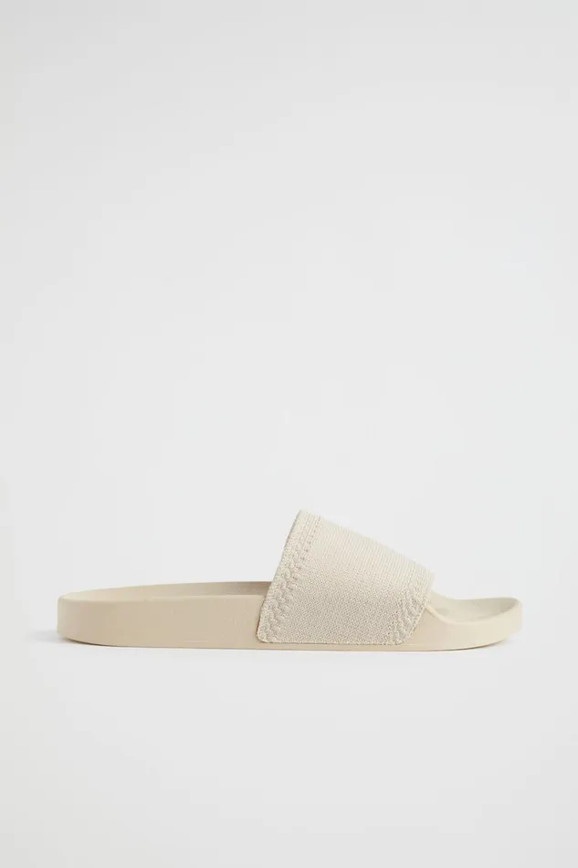 Flats Woman Seed Heritage Seed Knit Pool Slide Sand