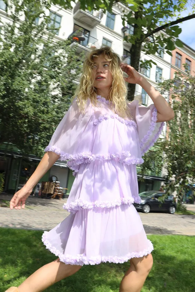 Flow Dress 8211 Lilac Women Cras Dresses