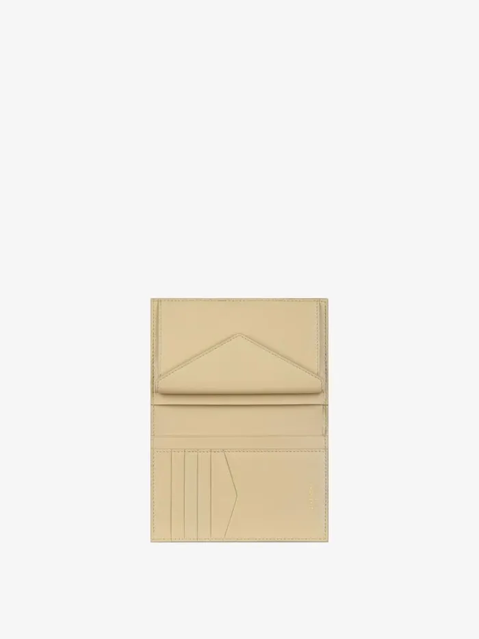 GCut Wallet In 4g Leather Natural Beige Women Givenchy Wallets and Card Holders