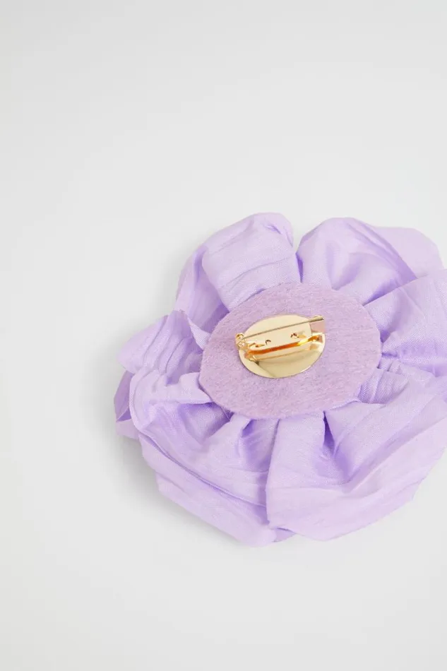 Hair Accessories Girl Seed Heritage Flower Corsage Brooch Lavender Hair Accessories Girl Seed Heritage Flower Corsage Brooch Lavender