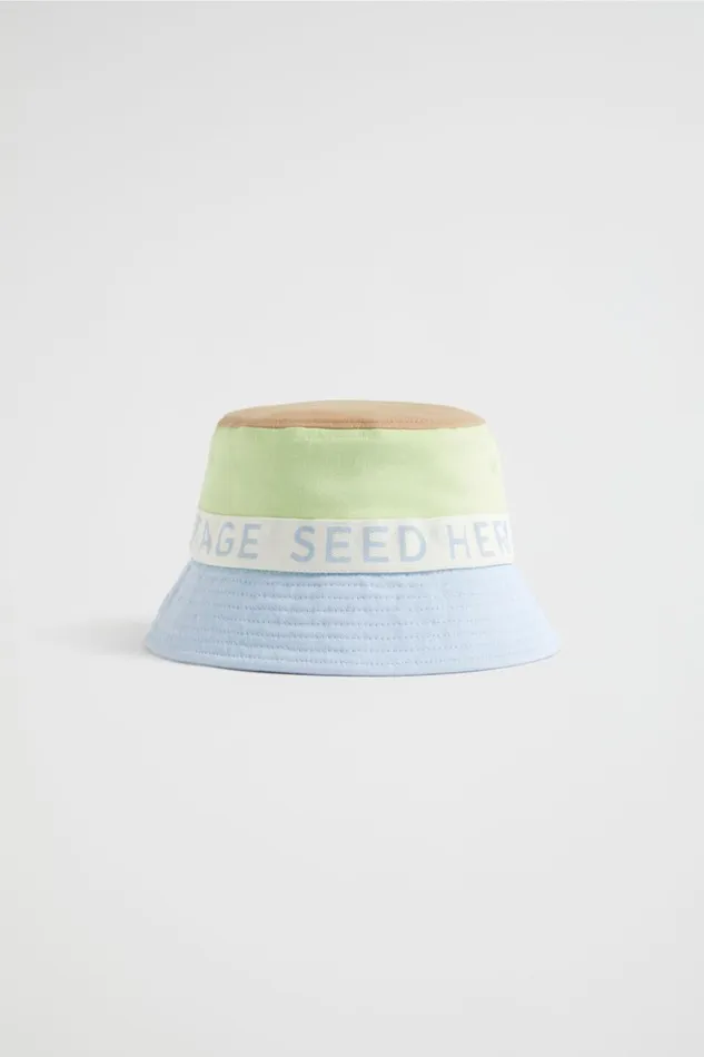 Hats and Caps Baby Seed Heritage Heritage Colour Block Sun Hat Multi