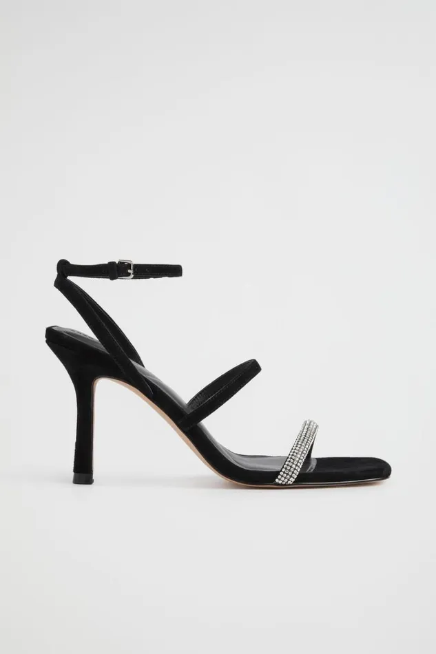 Heels and Wedges Woman Seed Heritage Hana Diamante Heel Black