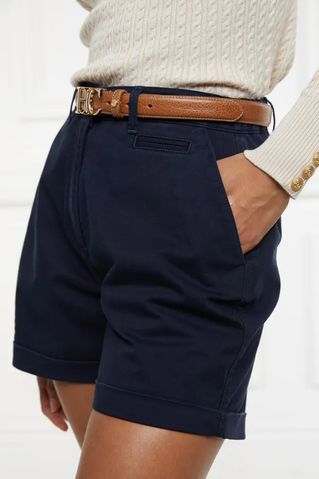 Holland Cooper Arnesby Chino Short Ink Navy Women Shorts Holland Cooper Arnesby Chino Short Ink Navy Women Shorts