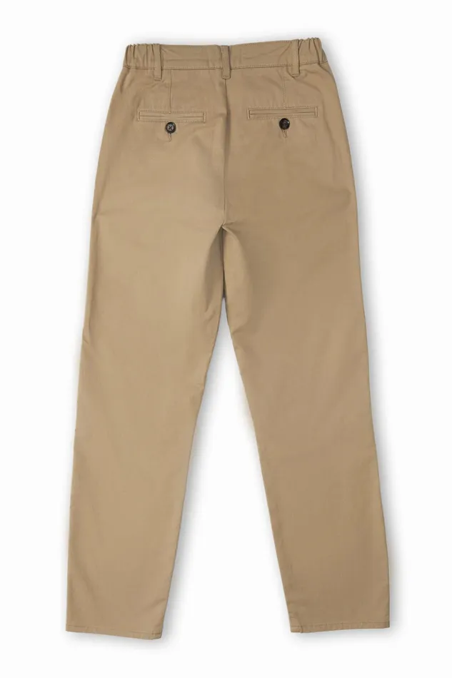 Holland Cooper Arnesby Chino Stone Women Trousers Holland Cooper Arnesby Chino Stone Women Trousers