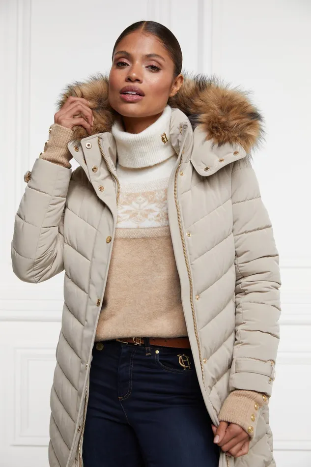 Holland Cooper Beatrice Knit Camel Women Knitwear Holland Cooper Beatrice Knit Camel Women Knitwear
