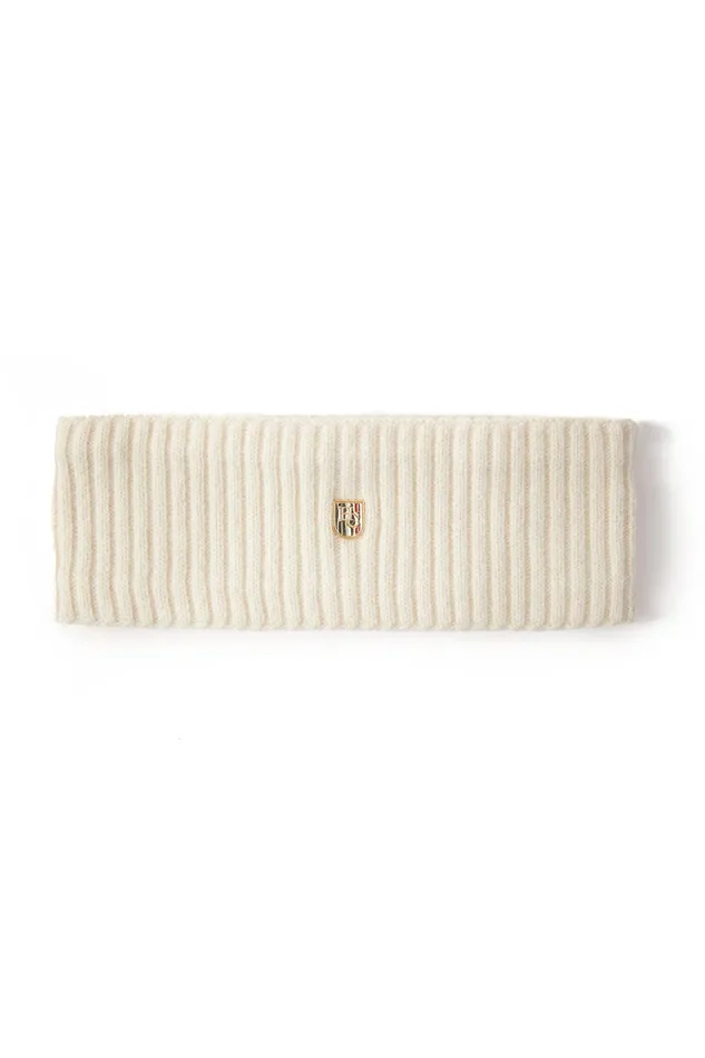 Holland Cooper Burghley Headband Cream Women Hats and Headbands