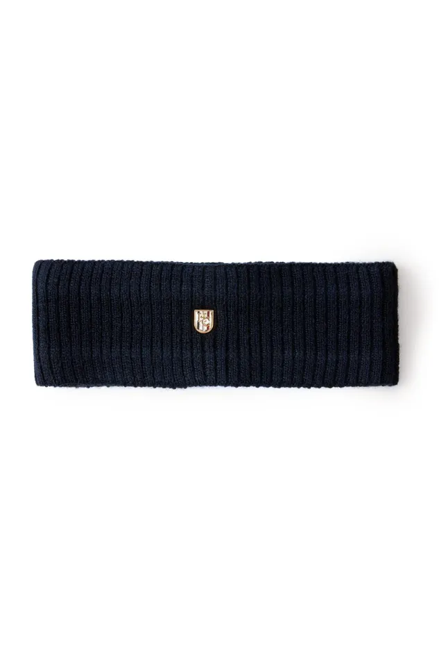 Holland Cooper Burghley Headband Ink Navy Women Hats and Headbands