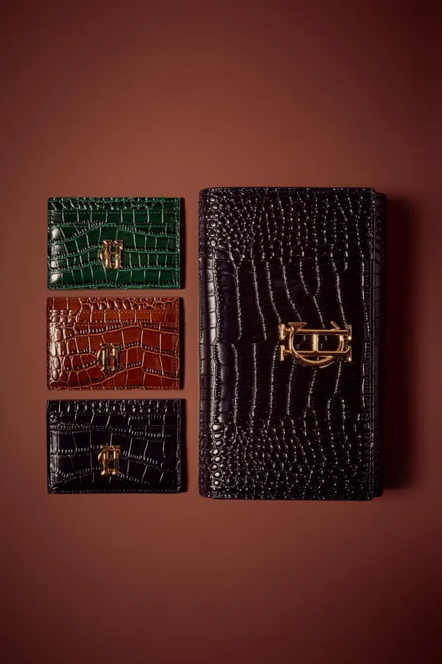Holland Cooper Chelsea Card Holder Emerald Croc WomenMen Small Leather Goods Holland Cooper Chelsea Card Holder Emerald Croc WomenMen Small Leather Goods