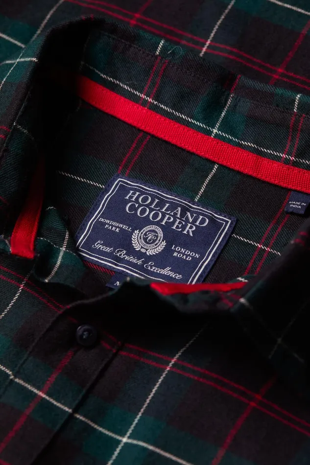 Holland Cooper Classic Button Down Shirt Emerald Men Shirts Holland Cooper Classic Button Down Shirt Emerald Men Shirts
