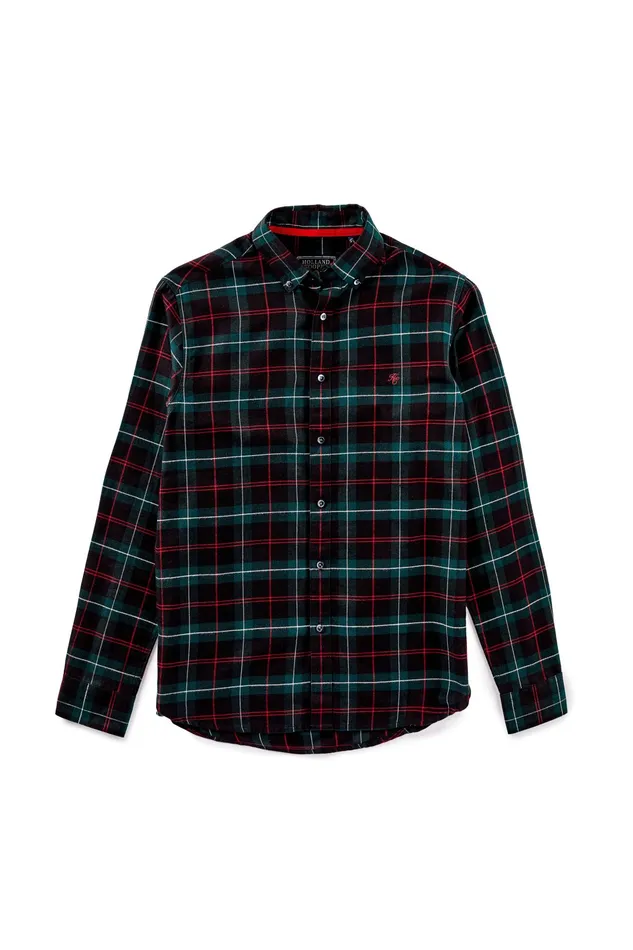 Holland Cooper Classic Button Down Shirt Emerald Men Shirts Holland Cooper Classic Button Down Shirt Emerald Men Shirts