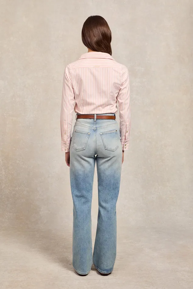 Holland Cooper Classic Button Down Shirt Pink Stripe Women Shirts and Blouses Holland Cooper Classic Button Down Shirt Pink Stripe Women Shirts and Blouses