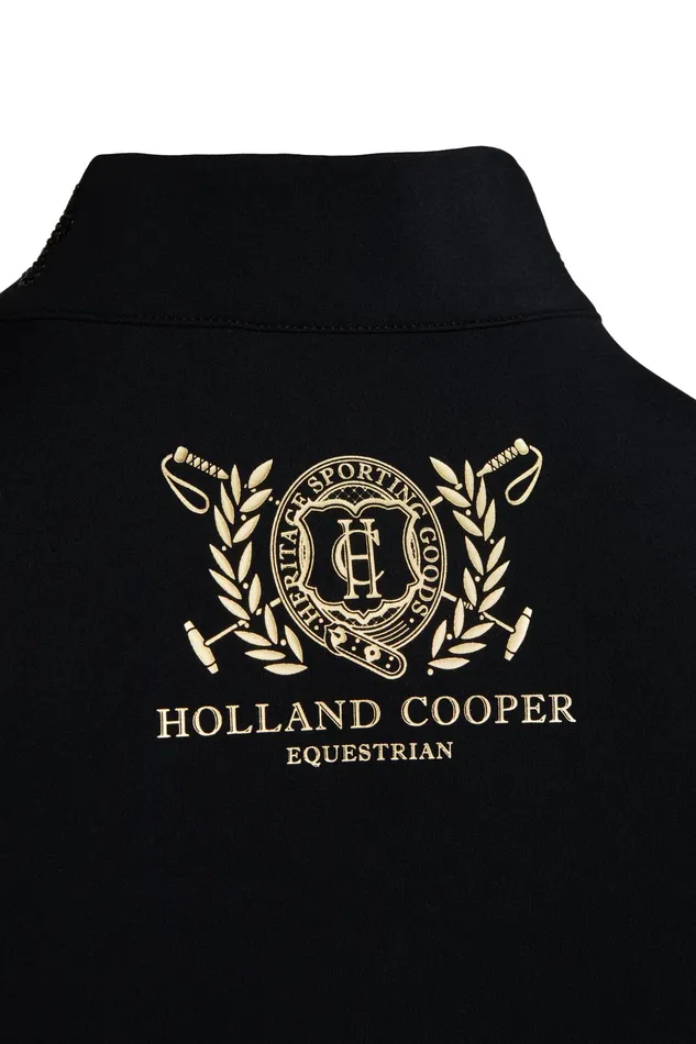 Holland Cooper Crystal Sleeveless Base Layer Black Women Base Layers Holland Cooper Crystal Sleeveless Base Layer Black Women Base Layers