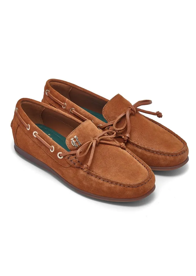 Holland Cooper Deck Shoe Tan Women Loafers Holland Cooper Deck Shoe Tan Women Loafers