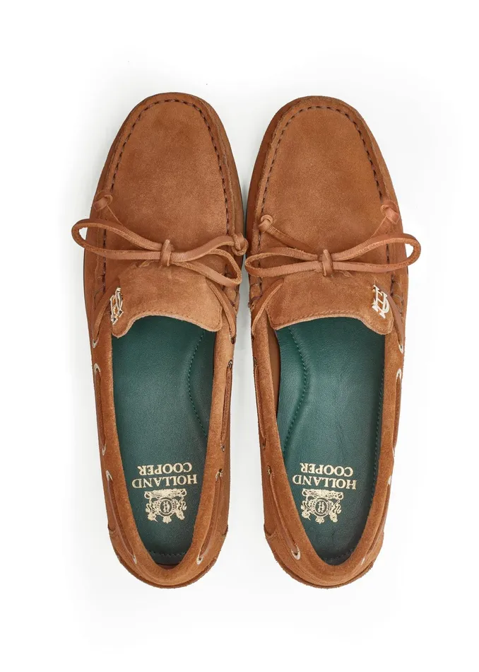 Holland Cooper Deck Shoe Tan Women Loafers Holland Cooper Deck Shoe Tan Women Loafers