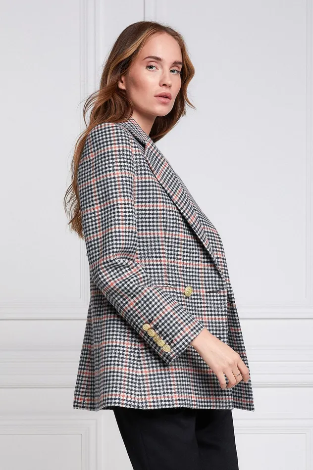 Holland Cooper Double Breasted Blazer Oyster Catcher Women Tailoring