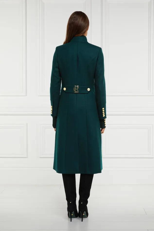 Holland Cooper Dowdeswell Coat Emerald Women Tailoring
