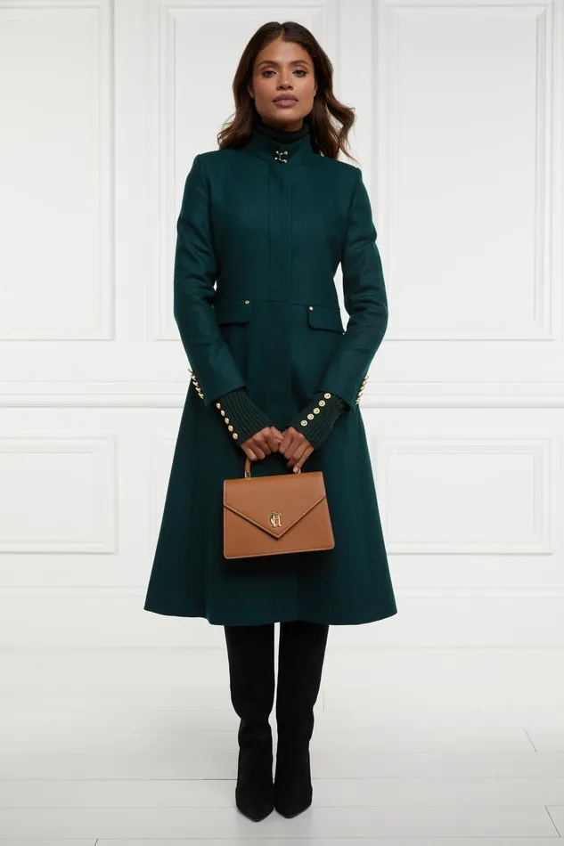 Holland Cooper Dowdeswell Coat Emerald Women Tailoring