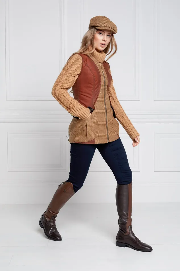 Holland Cooper Field Vest Tawny Women Gilets