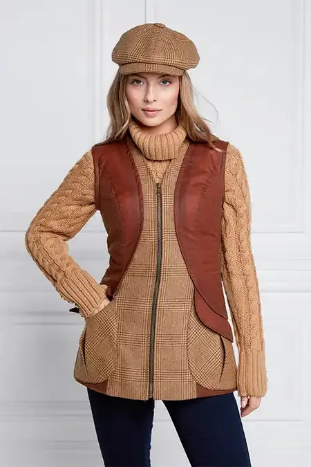 Holland Cooper Field Vest Tawny Women Gilets