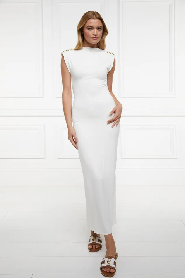 Holland Cooper Harper Maxi Dress Natural Women Dresses