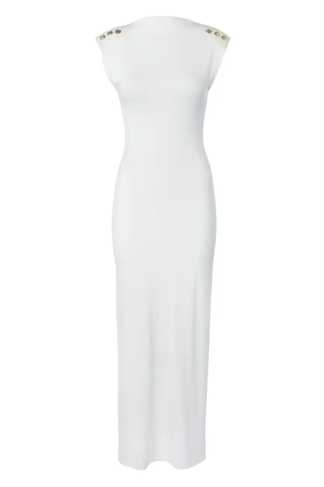 Holland Cooper Harper Maxi Dress Natural Women Dresses Holland Cooper Harper Maxi Dress Natural Women Dresses