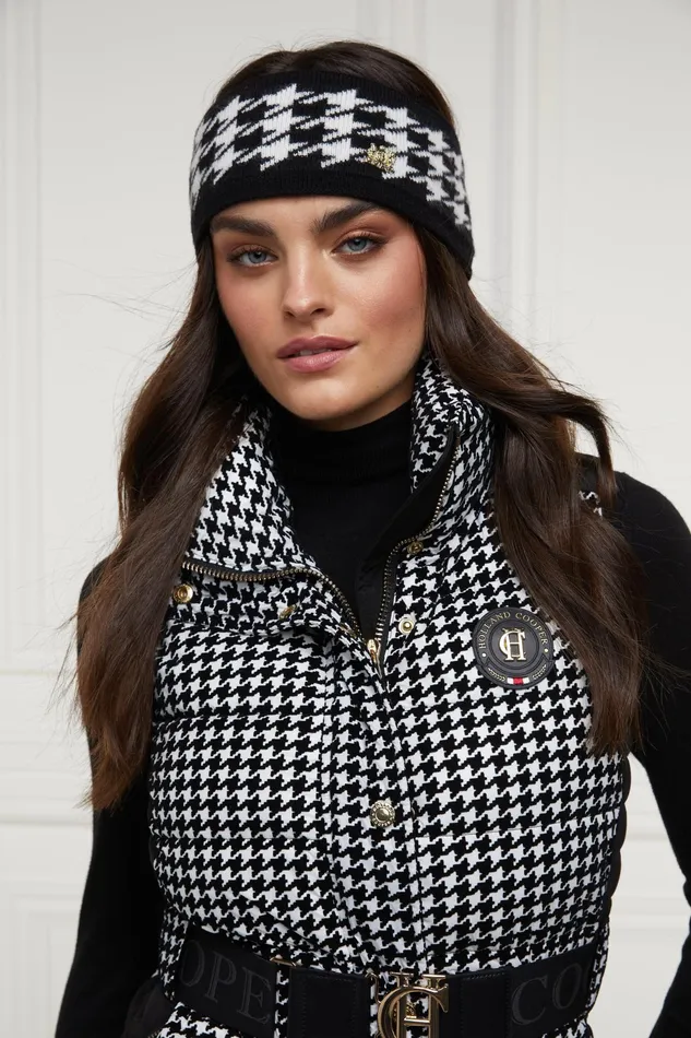 Holland Cooper Heritage Headband Houndstooth Women Hats and Headbands Holland Cooper Heritage Headband Houndstooth Women Hats and Headbands