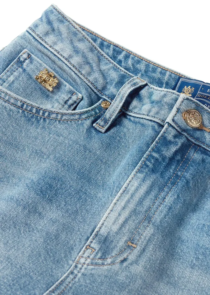 Holland Cooper High Rise Slim Jean Vintage Indigo Women Jeans Holland Cooper High Rise Slim Jean Vintage Indigo Women Jeans