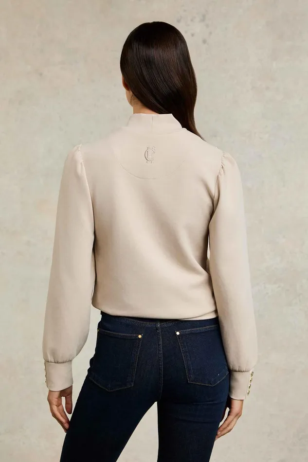Holland Cooper Kelso High Neck Stone Women Tops Holland Cooper Kelso High Neck Stone Women Tops